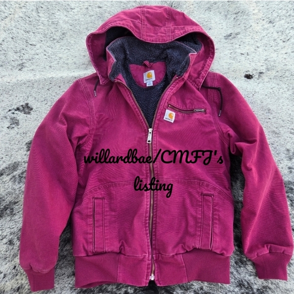 Carhartt Womens Small Weathered Wildwood Duck Jacket-RARE Color! - Picture 1 of 7